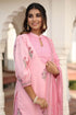 MULMUL EDHITHA BLOCK PRINTED KURTA-PANELED PLAZZO & DUPATTA SET MULMUL EDHITHA BLOCK PRINTED KURTA-PANELED PLAZZO & DUPATTA SET